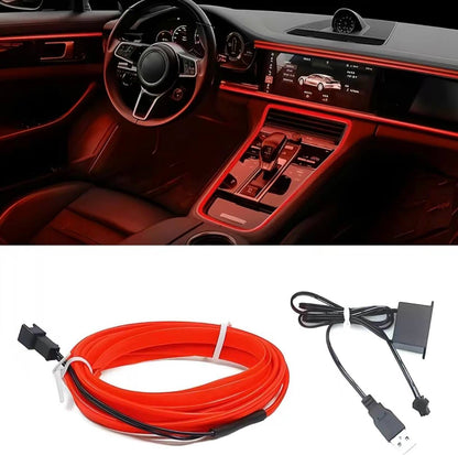 Car Interior LED Strip Light — Atmosphere Glow Decoration