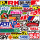 JDM vinyl sticker Classic Pack — premium car decals sheet