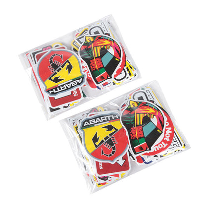 NovoJDM vinyl decal pack — close-up of sticker quality
