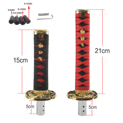 JDM Samurai Sword Shift Knob — Aluminum & Resin