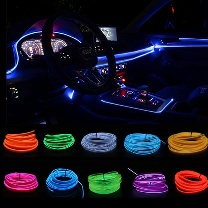 LED atmosphere strip light — multiple color variants