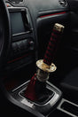 JDM Samurai Sword shift knob — 20cm black aluminum and resin